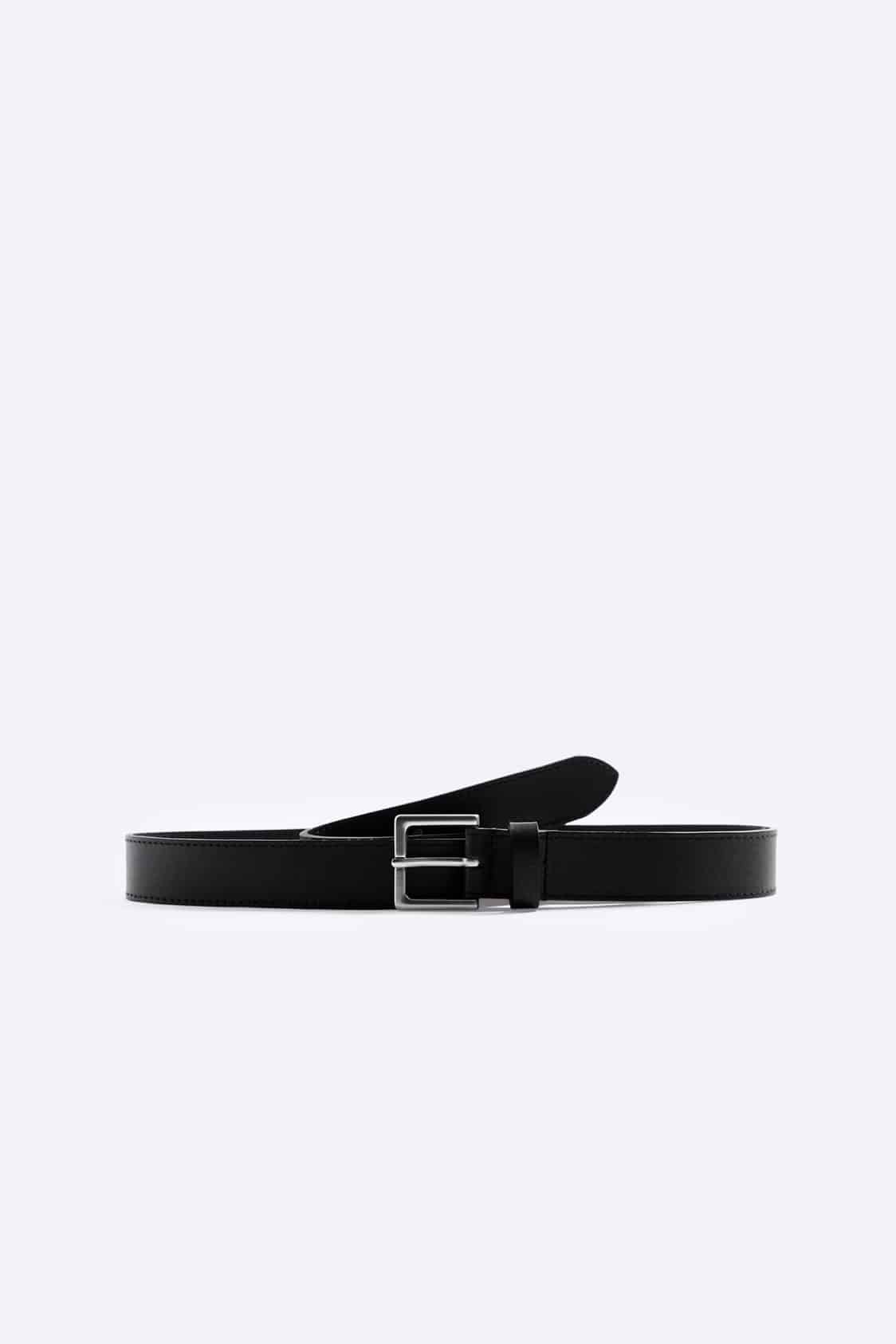 Basic leather belt